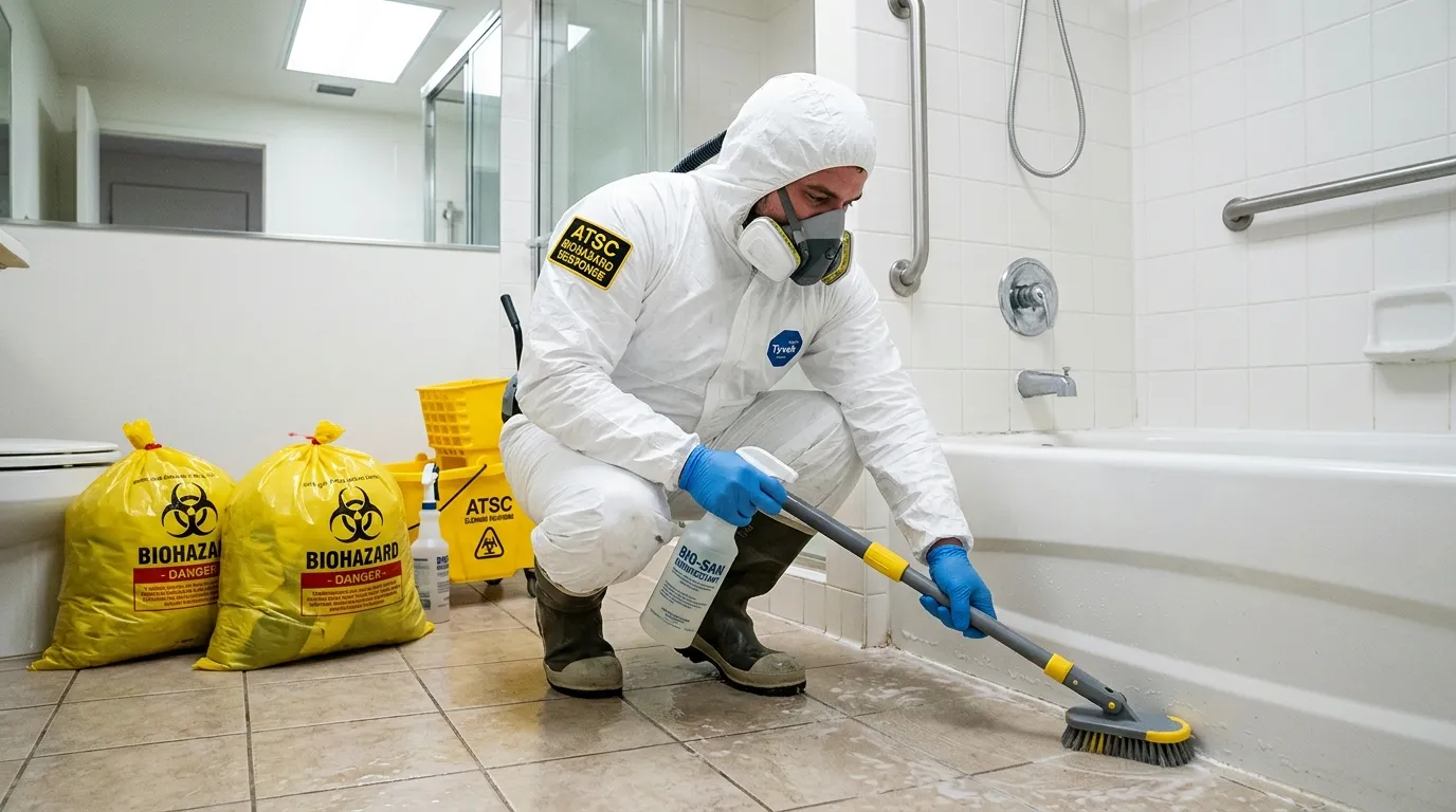 Decontamination equipment deployed for Blood Cleanup in Royal Oak